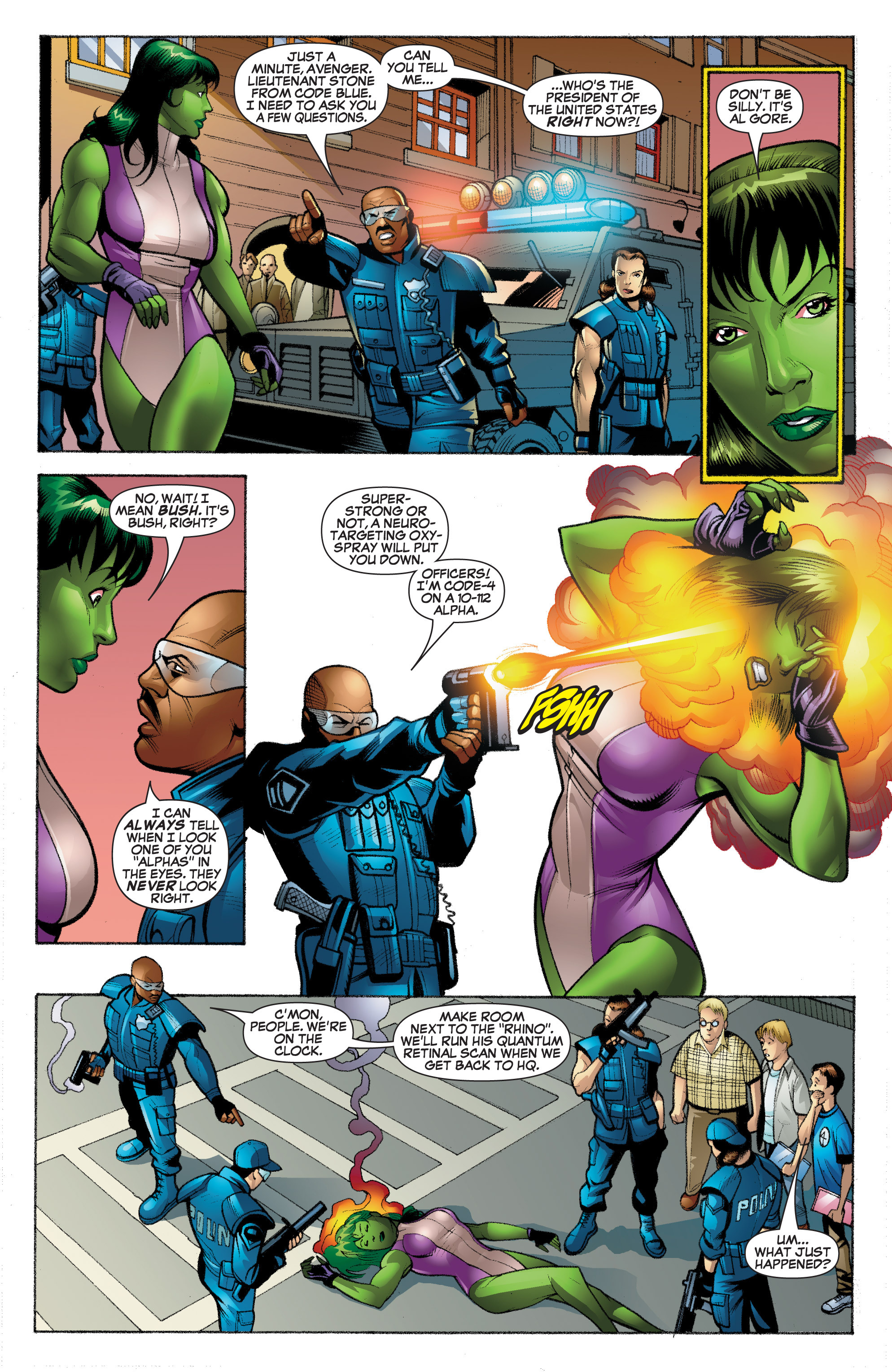 Read online She-Hulk (2005) comic -  Issue #21 - 3