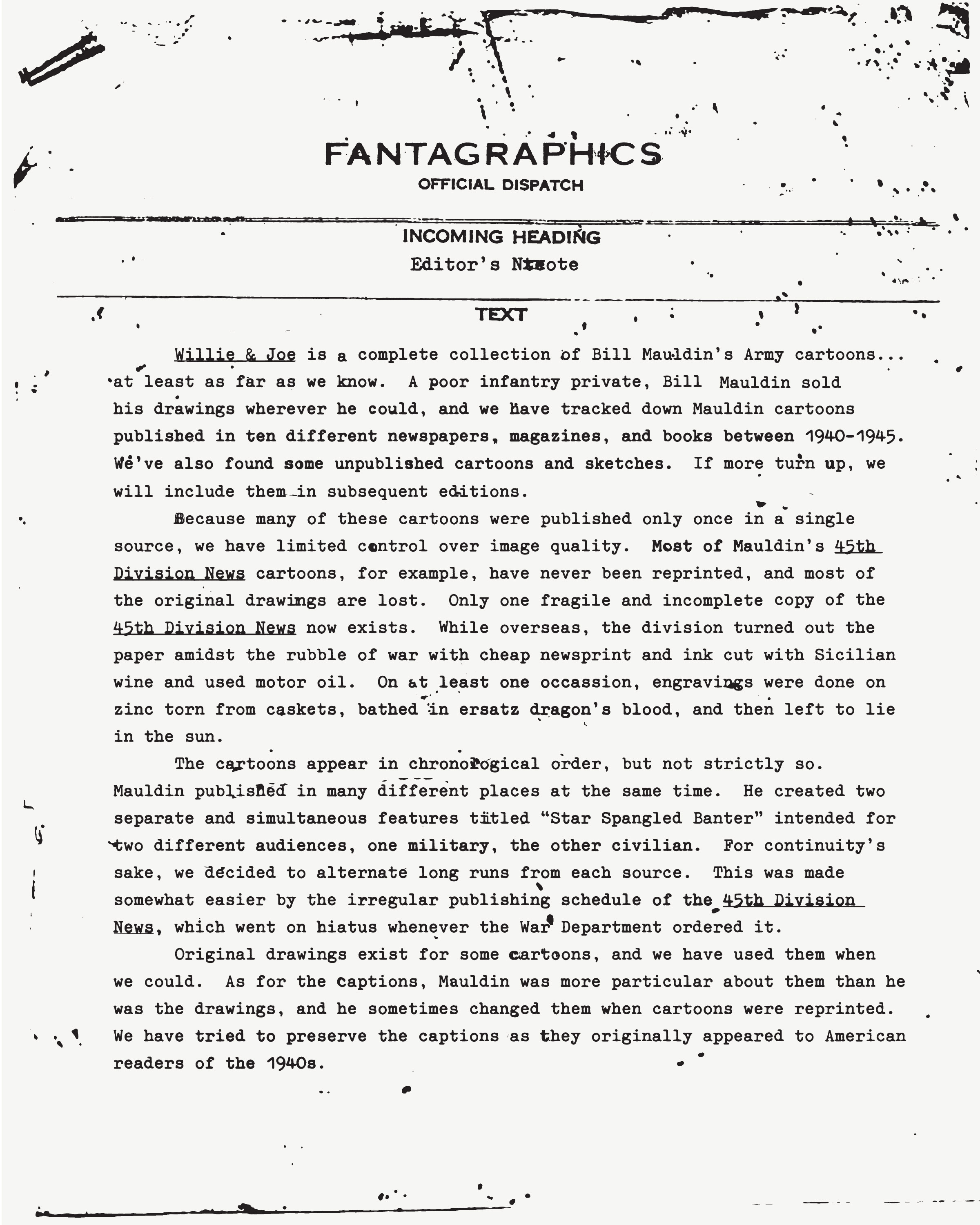 Read online Willie & Joe: The WWII Years comic -  Issue # TPB (Part 1) - 6