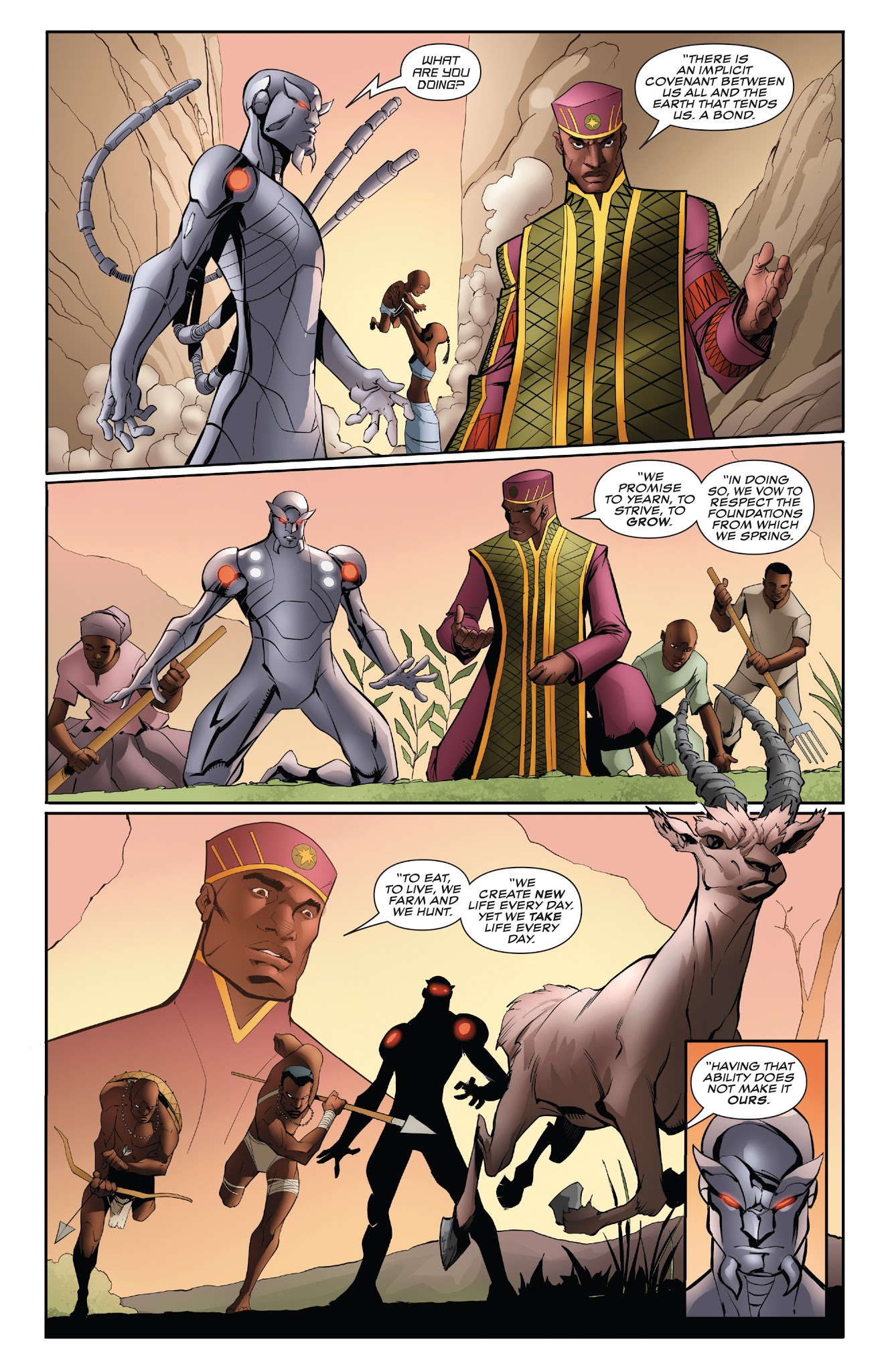 Read online Black Panther: Soul of a Machine comic -  Issue #4 - 8