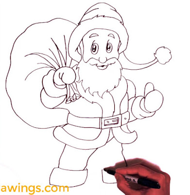 How to Draw Santa Claus Step by Step How to Draw Santa Claus Step by Step