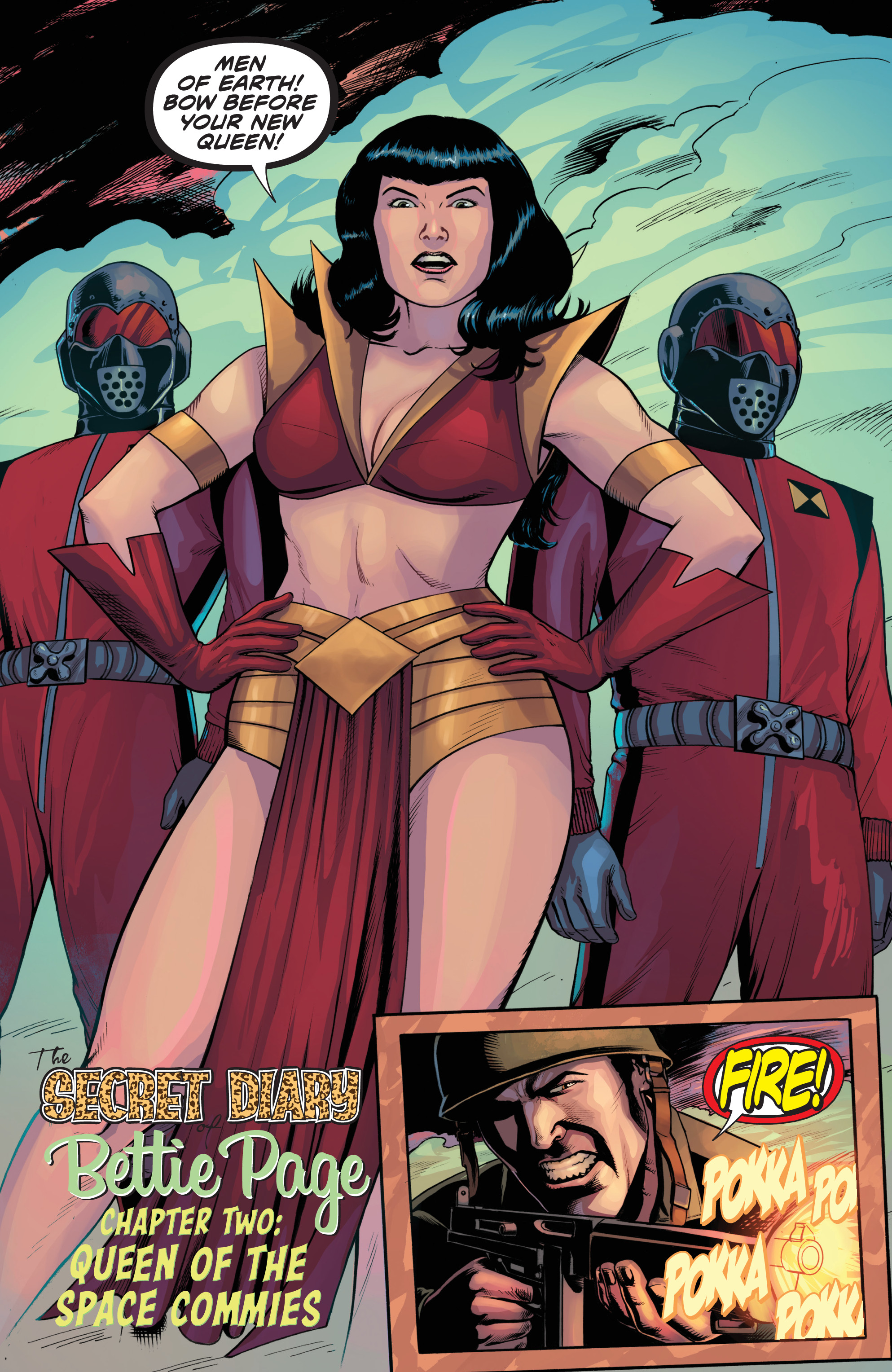Read online Bettie Page comic -  Issue # (2017) _TPB 1 - 32