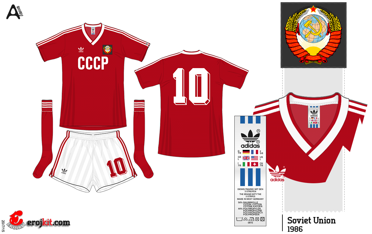 camisa união soviética adidas
