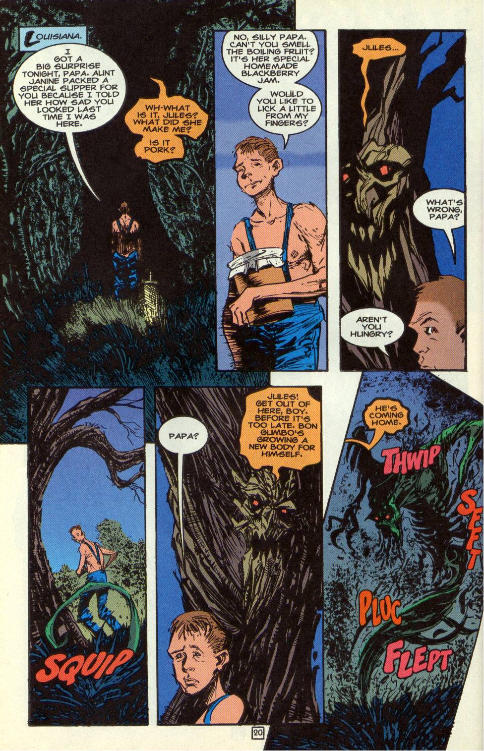 Swamp Thing (1982) #158 #166 - English 20