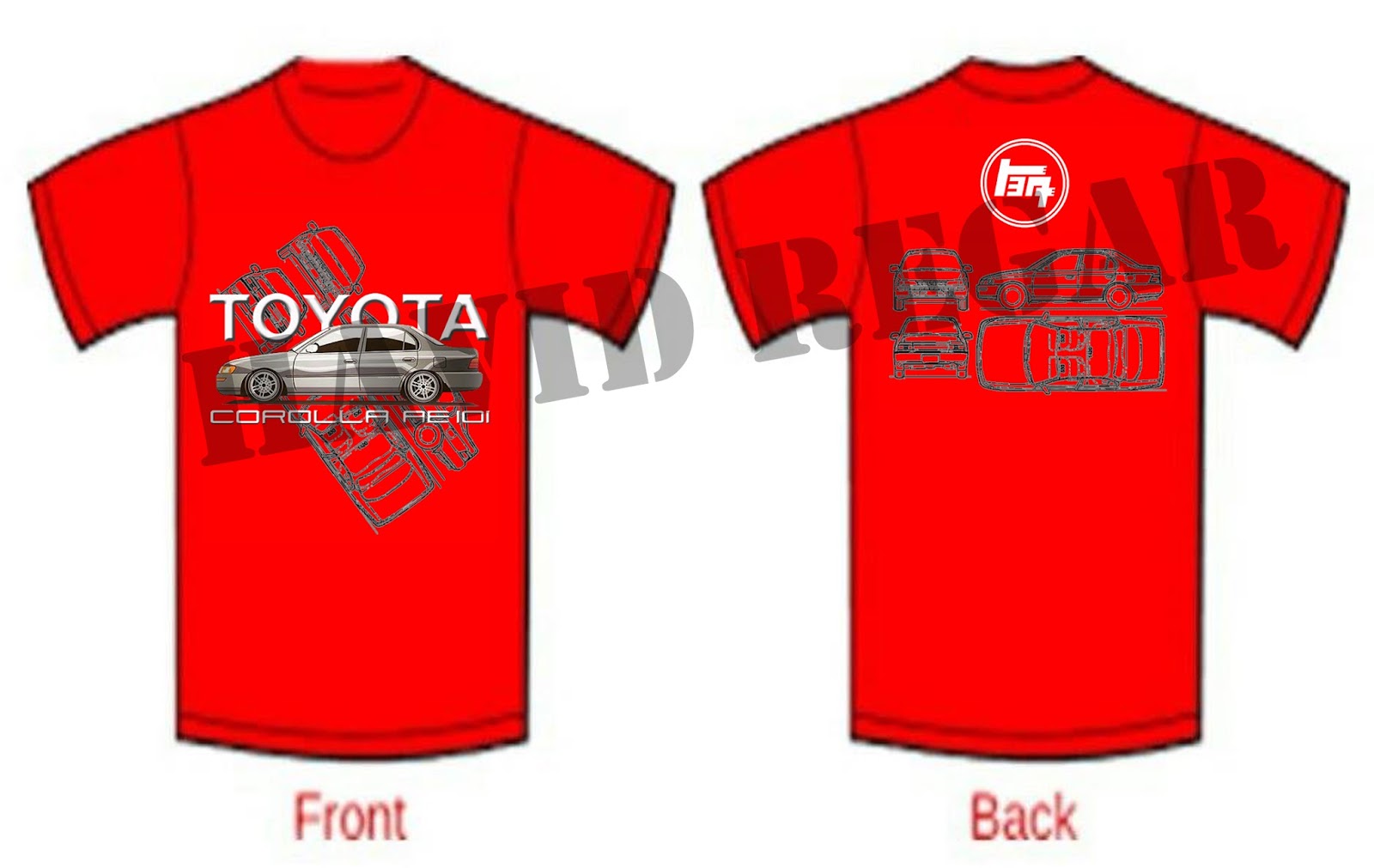 ide vect kaos toyota corolla ae101 ide vect kaos toyota corolla ae101