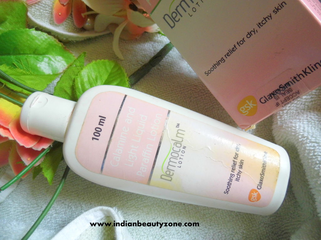 Indian Beauty Zone Dermocalm Lotion for dry itchy skin relief Review