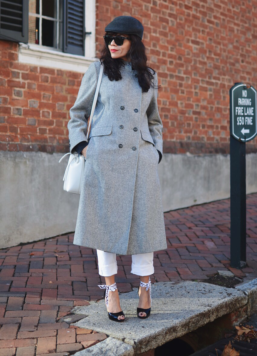 Maxi coat street style Maxi coat street style