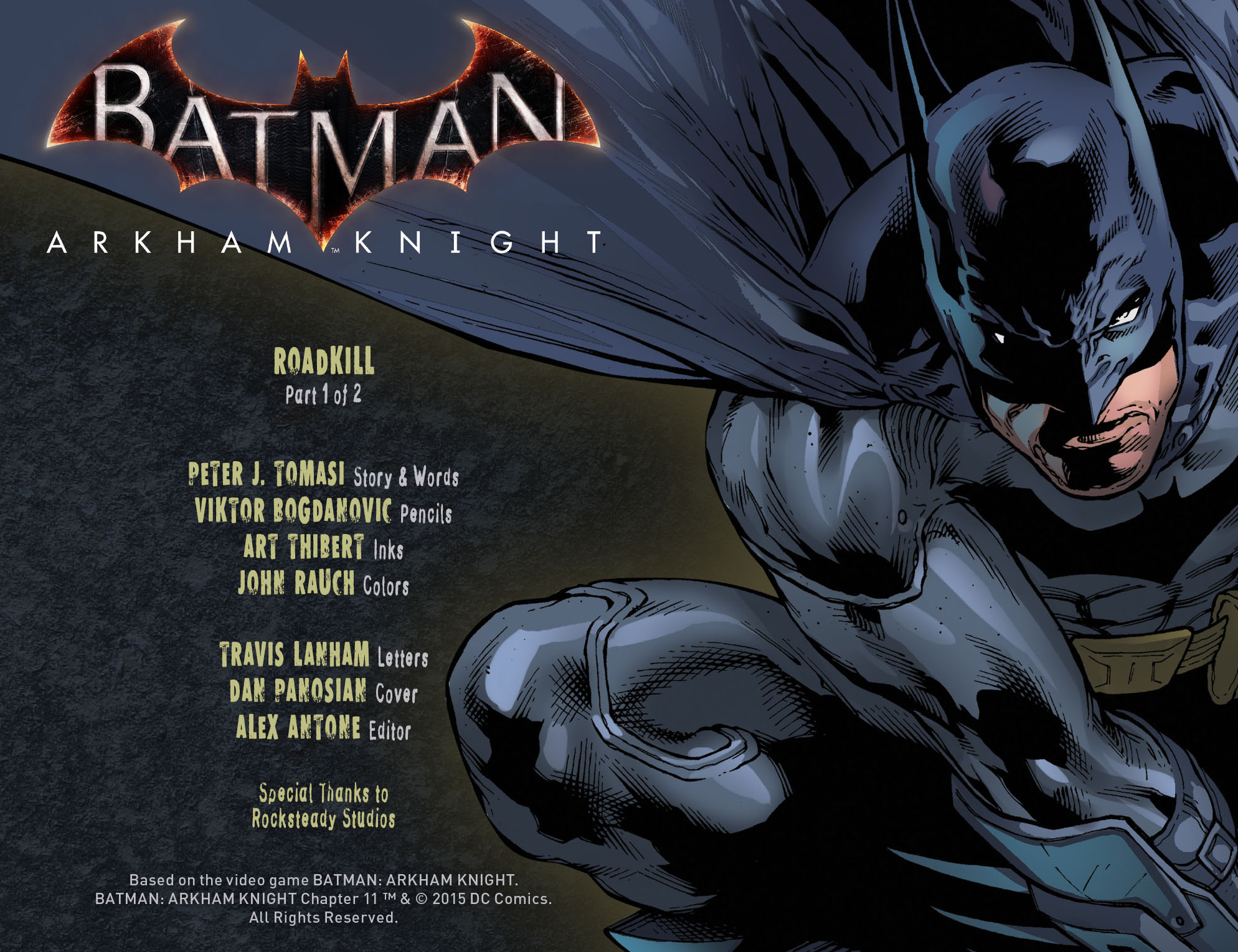 Batman: Arkham Knight [I] issue 11 - Page 2