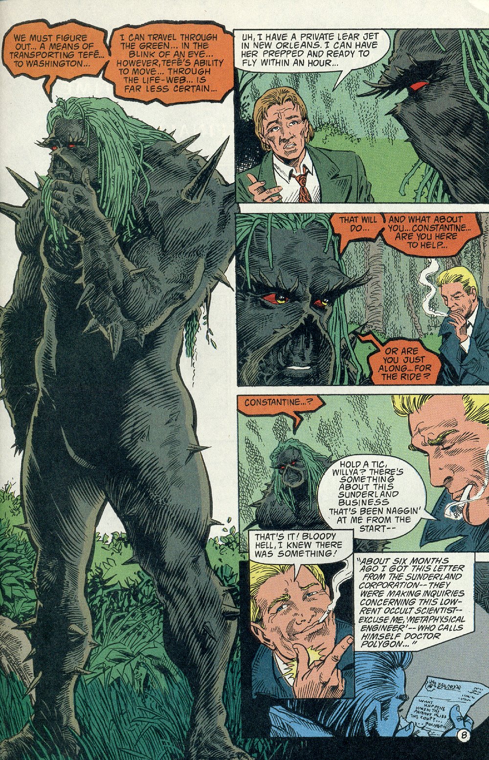 Read online Swamp Thing (1982) comic -  Issue #137 - 9
