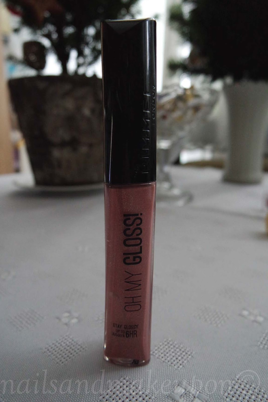 Rimmel London Oh My Gloss Lipgloss, Purr Glossy Cat [130] Nails&makeup on