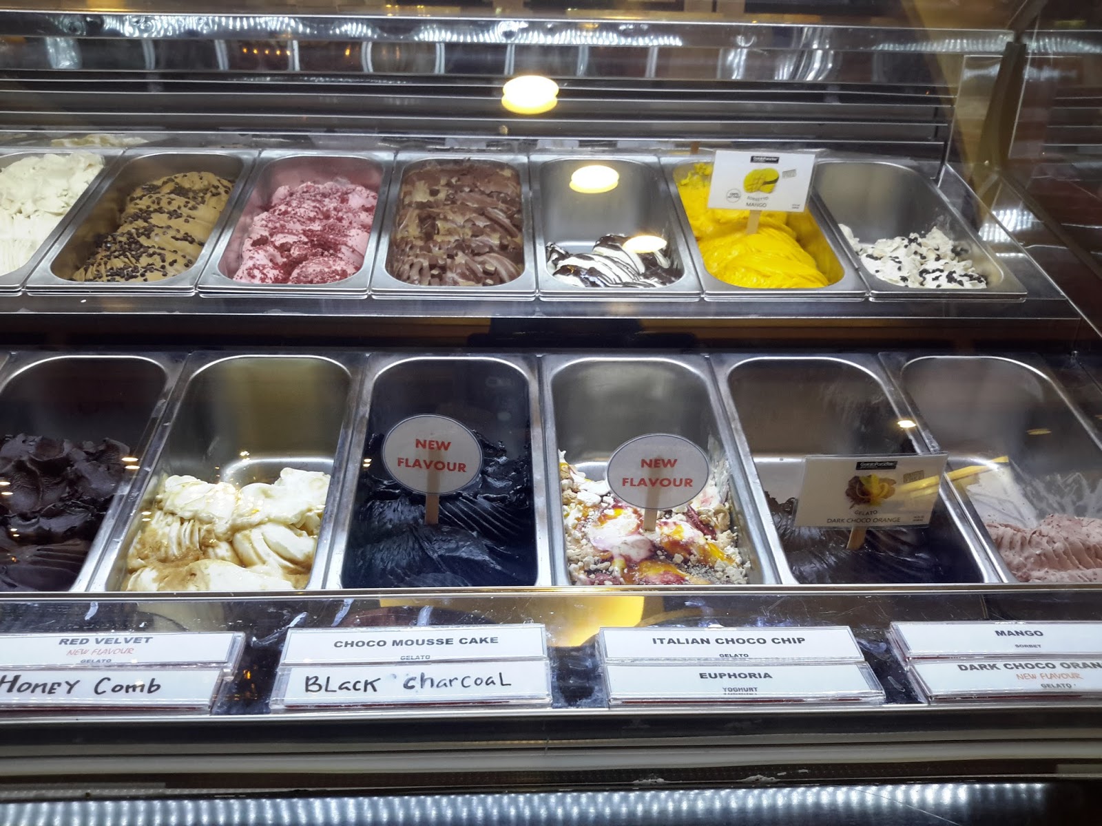 All of my moment Es Krim Gelato di Gelato Paradise, Central Park Mall