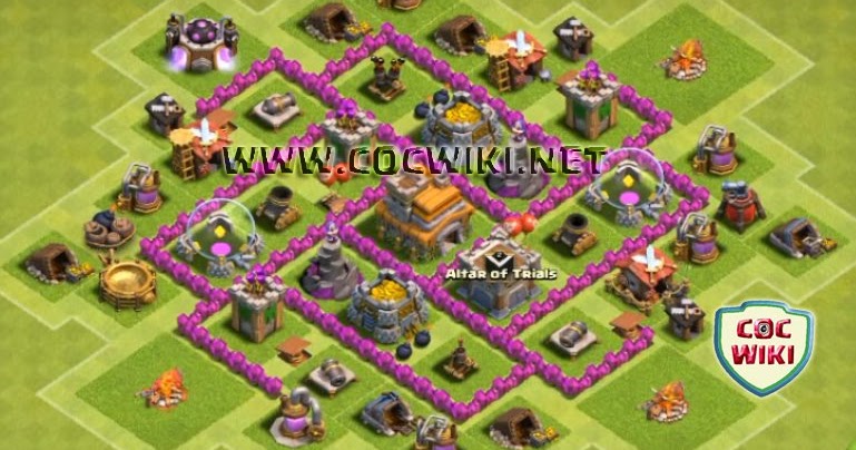 Coc Town Hall 6  Clash games guide TOP 6 Clash of clans (COC) Town