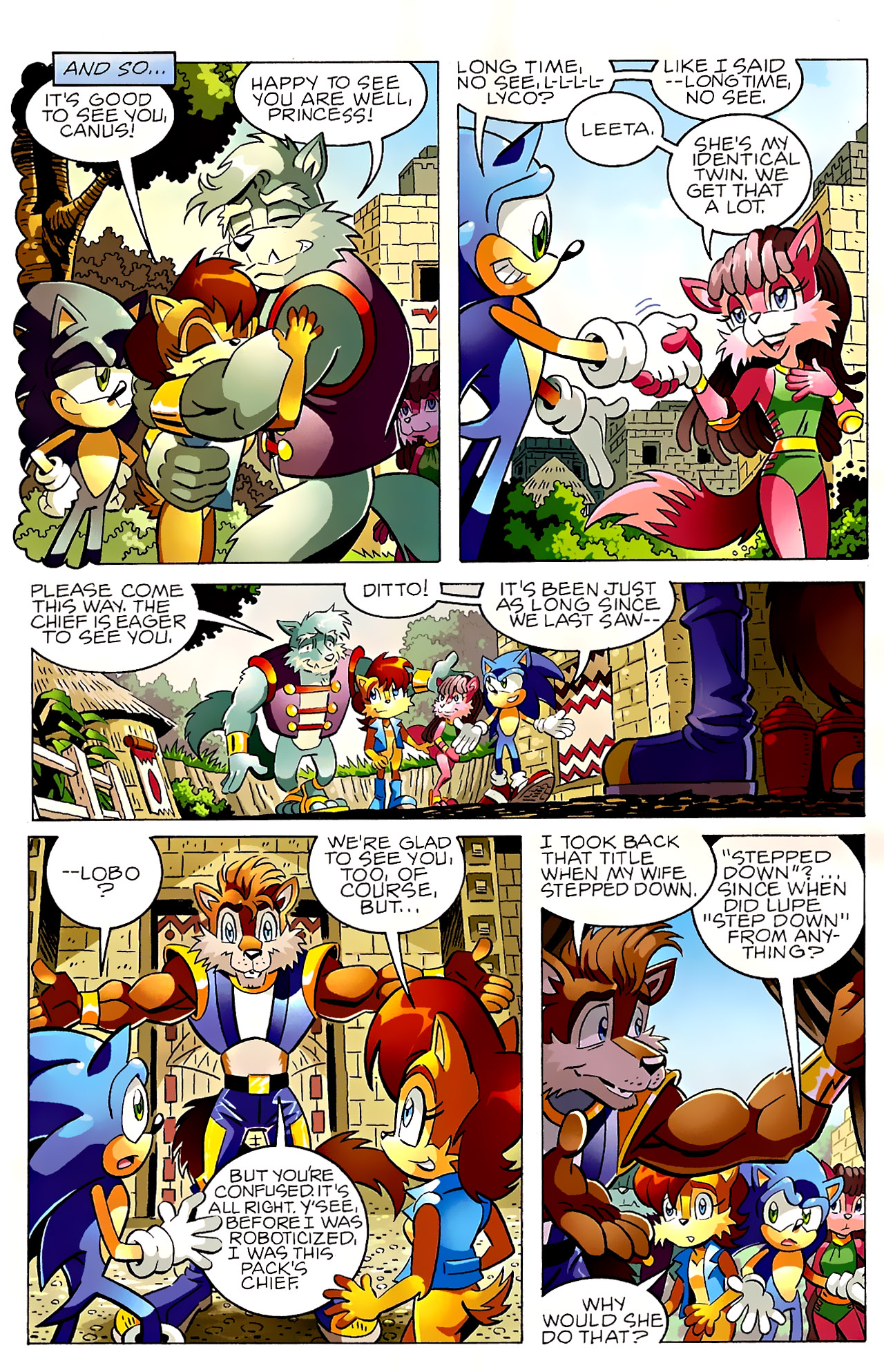 Read online Sonic The Hedgehog comic -  Issue #213 - 6