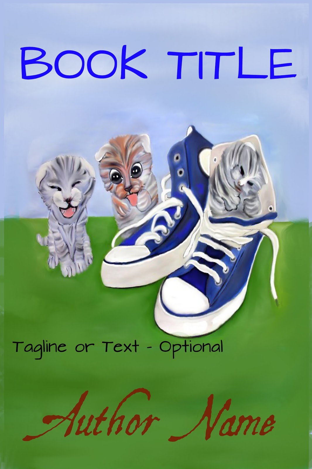 ShearArt Book Cover Design Premade Children's Book Covers