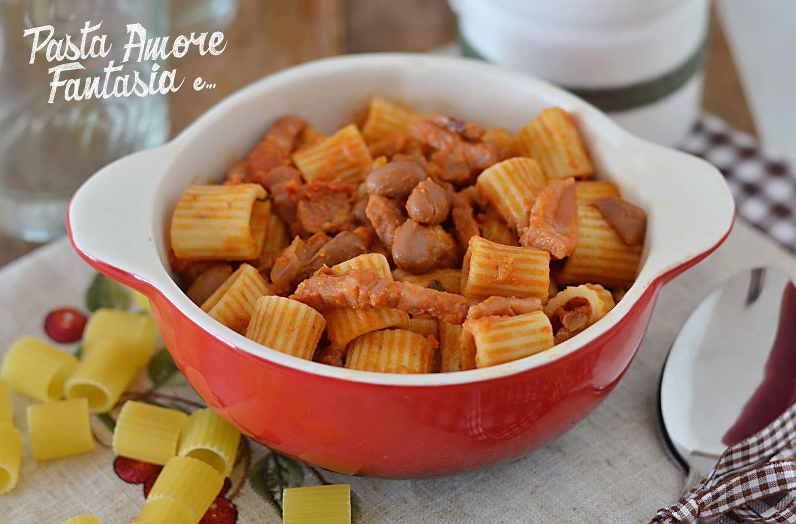 Pasta fagioli e pancetta con il Bimby TM5 Ricette Bimby TM5