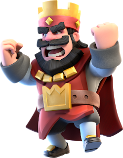 king red render e png clash Royale