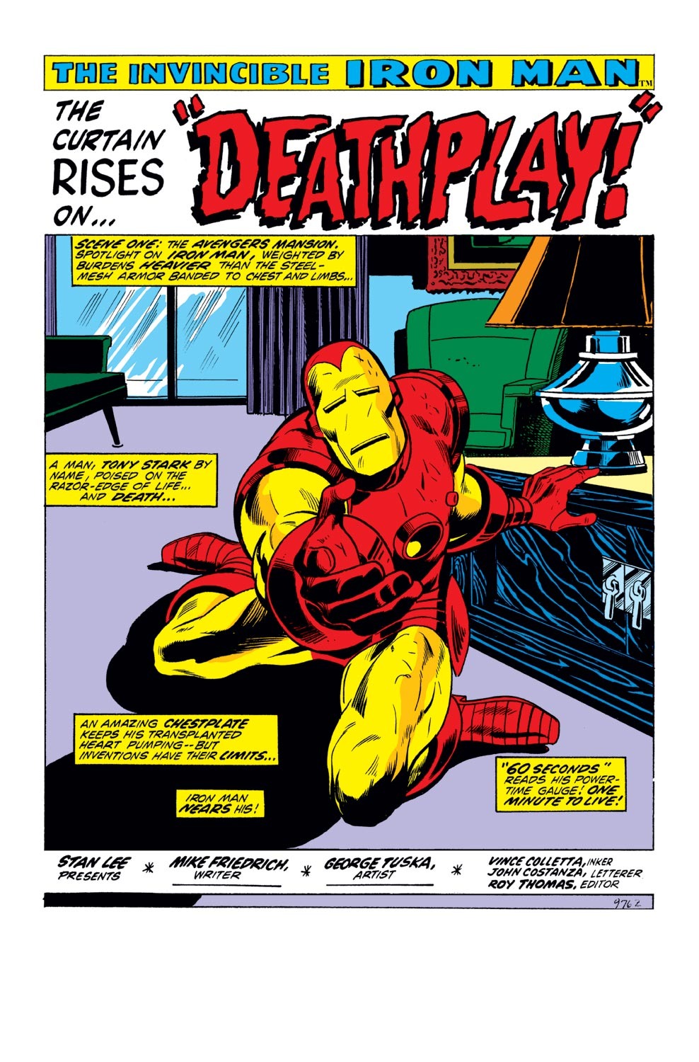 Read online Iron Man (1968) comic -  Issue #50 - 2