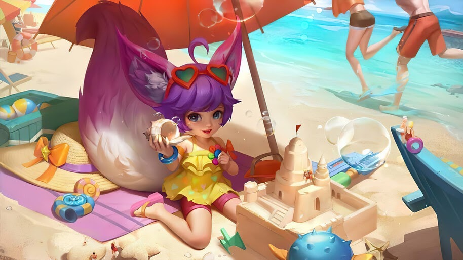 Nana, Sundress, Mobile Legends, Skin, 4K, #7.2280