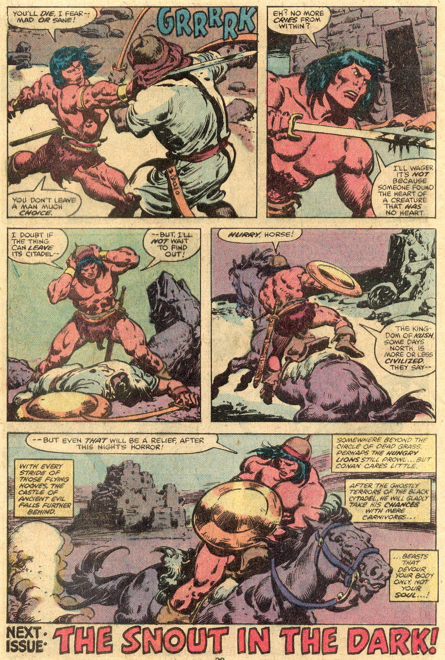 Read online Conan the Barbarian (1970) comic -  Issue #105 - 18