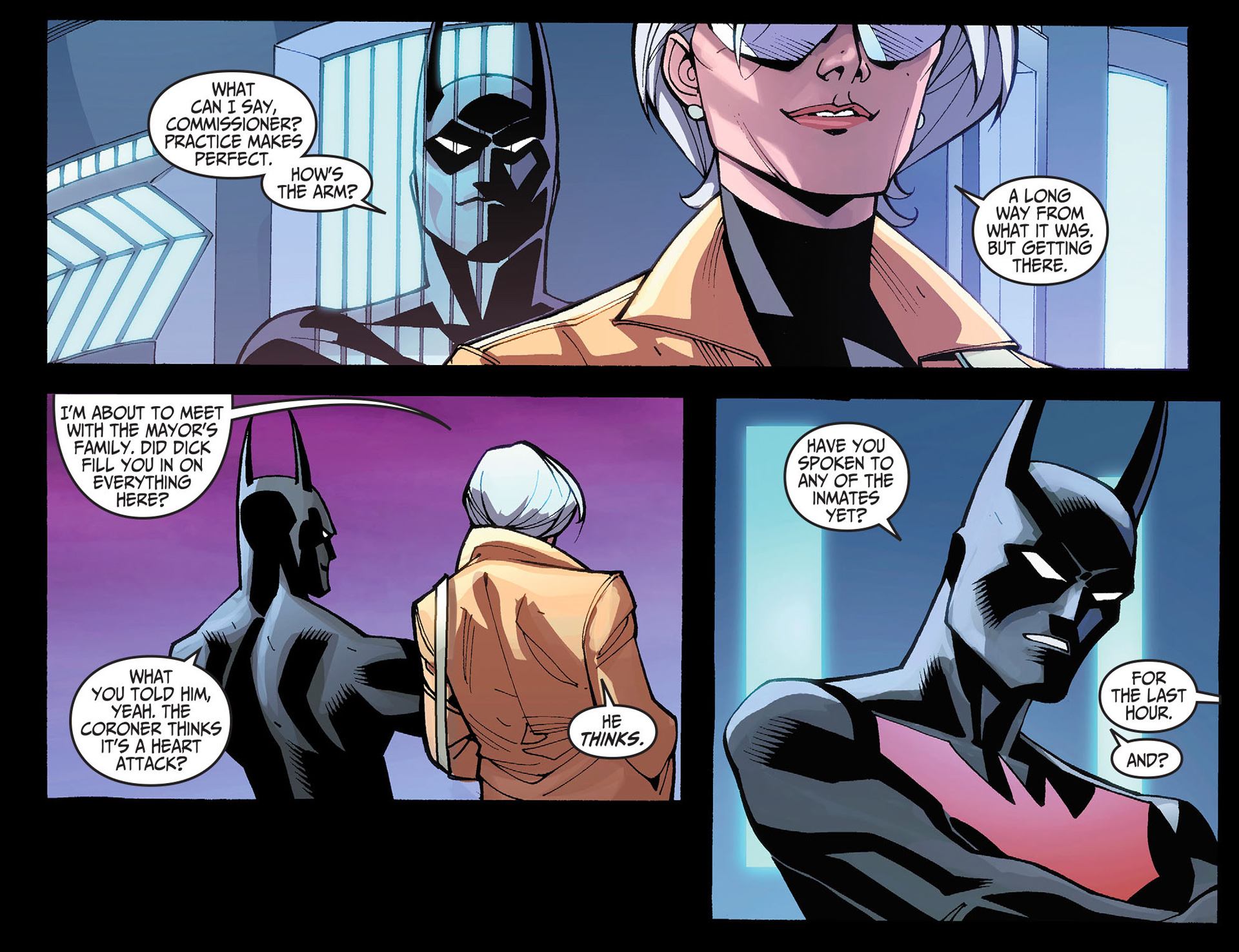 Read online Batman Beyond 2.0 comic -  Issue #2 - 6