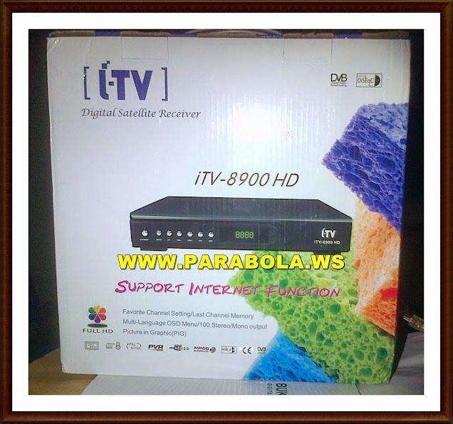 receiver / decoder itv 8900 hd