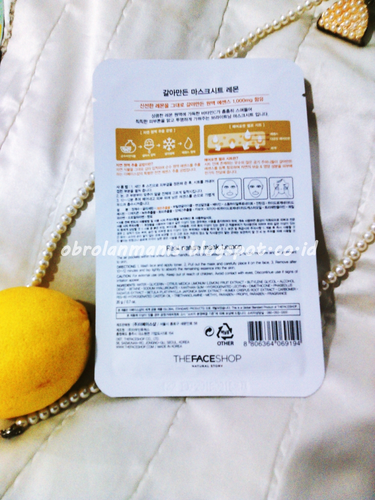 Download Review The Face Shop Real Nature Mask Lemon Tips Hemat Beauty Blogger Medan Christy Vero Tipsobrolanmanis Yellowimages Mockups
