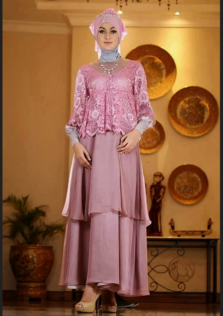 Model baju pesta muslim Model baju pesta muslim