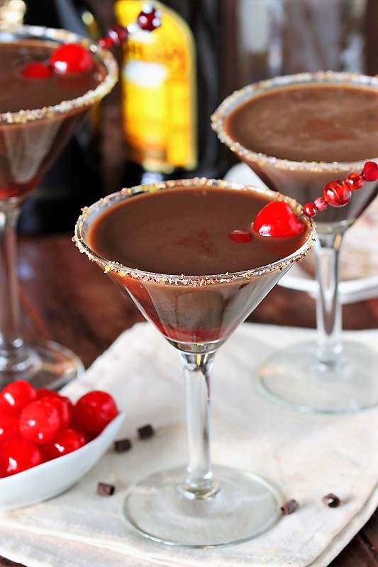 Chocolate Covered Cherry Martinis The Kitchen is My Playground