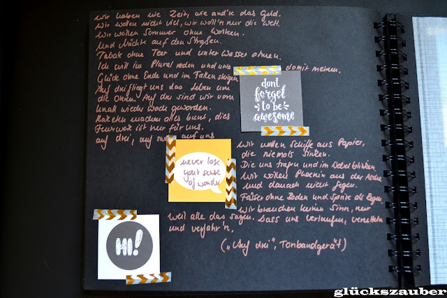 glückszauber Verziertes Fotoalbum zum Geburtstag