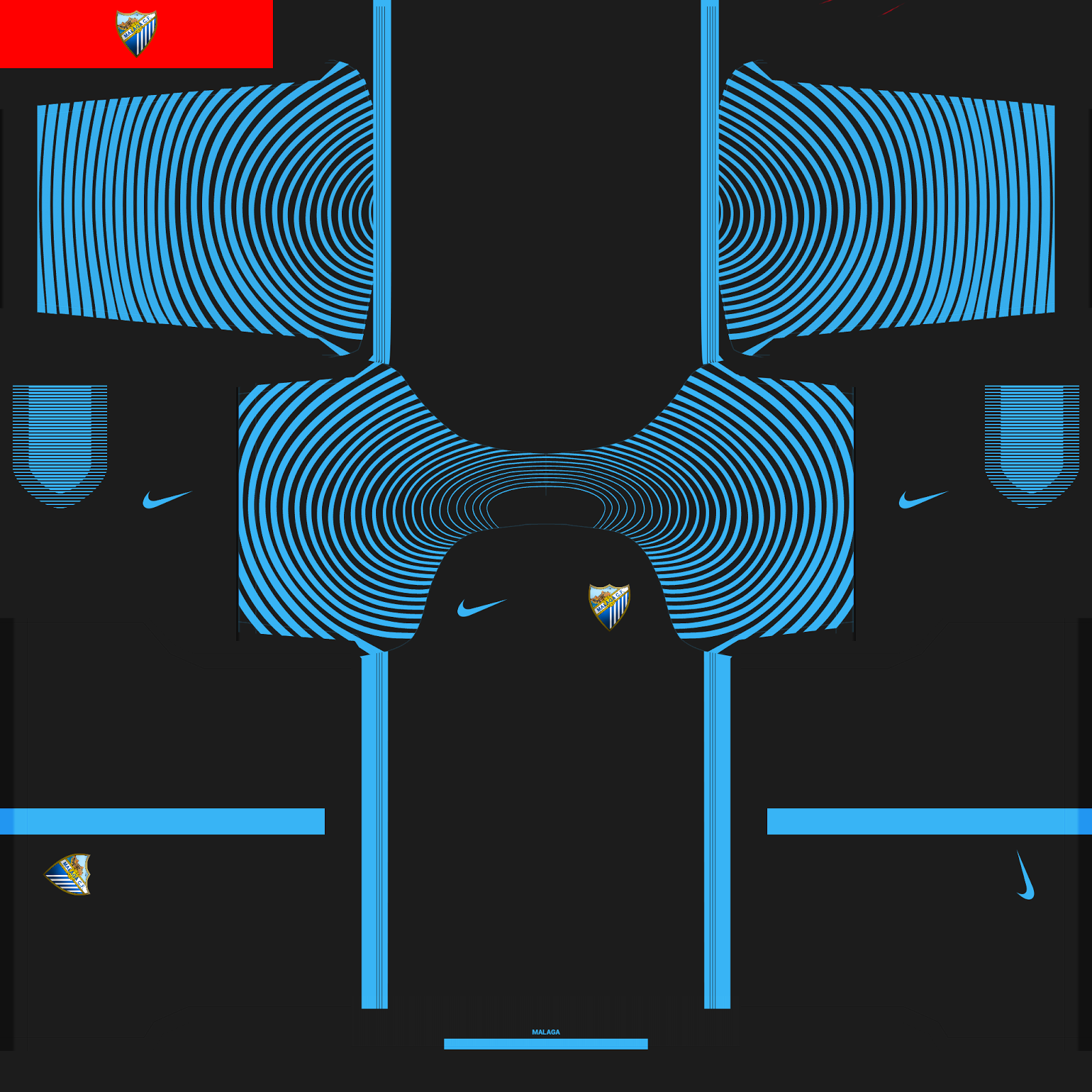 Kits Soccer Games! Malaga. Kits Pes