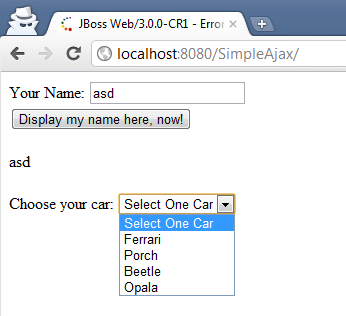 JSF Simple Ajax Samples - Java Code Geeks