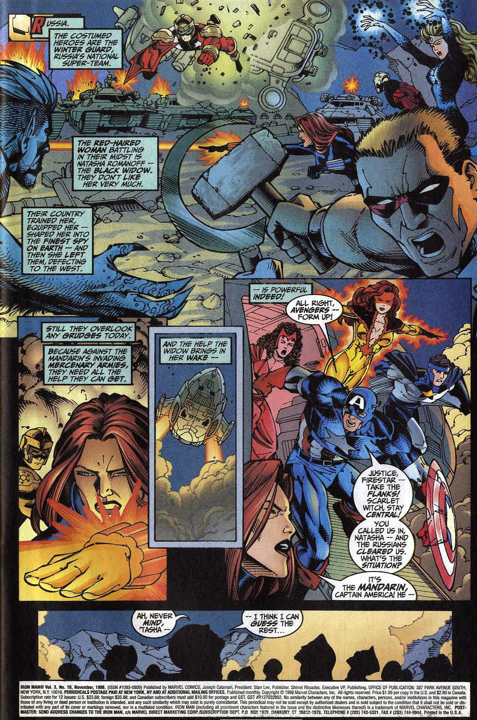 Read online Iron Man (1998) comic -  Issue #10 - 4