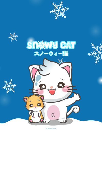 Snowy Cat