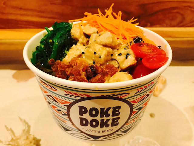 Poke Doke - Vegetarian Shitake Tofu Bowl