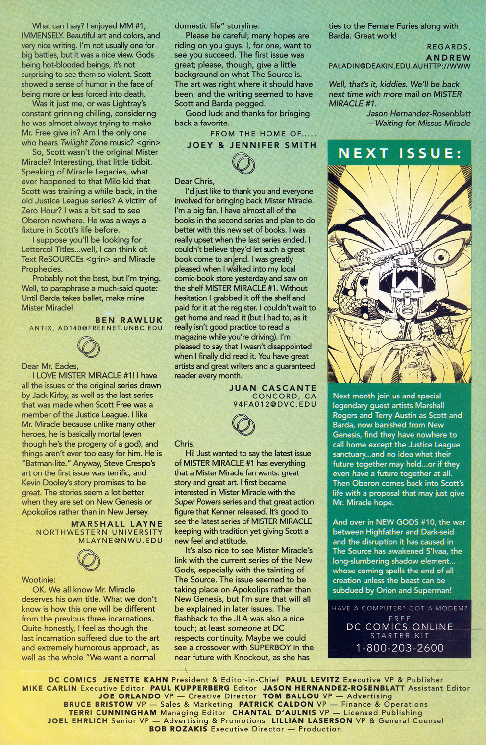 Read online Mister Miracle (1996) comic -  Issue #4 - 26