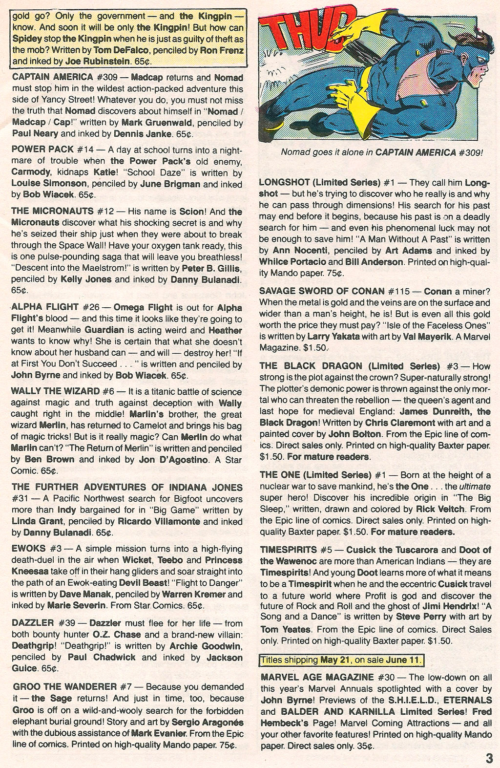 Read online Marvel Age comic -  Issue #29 - 5