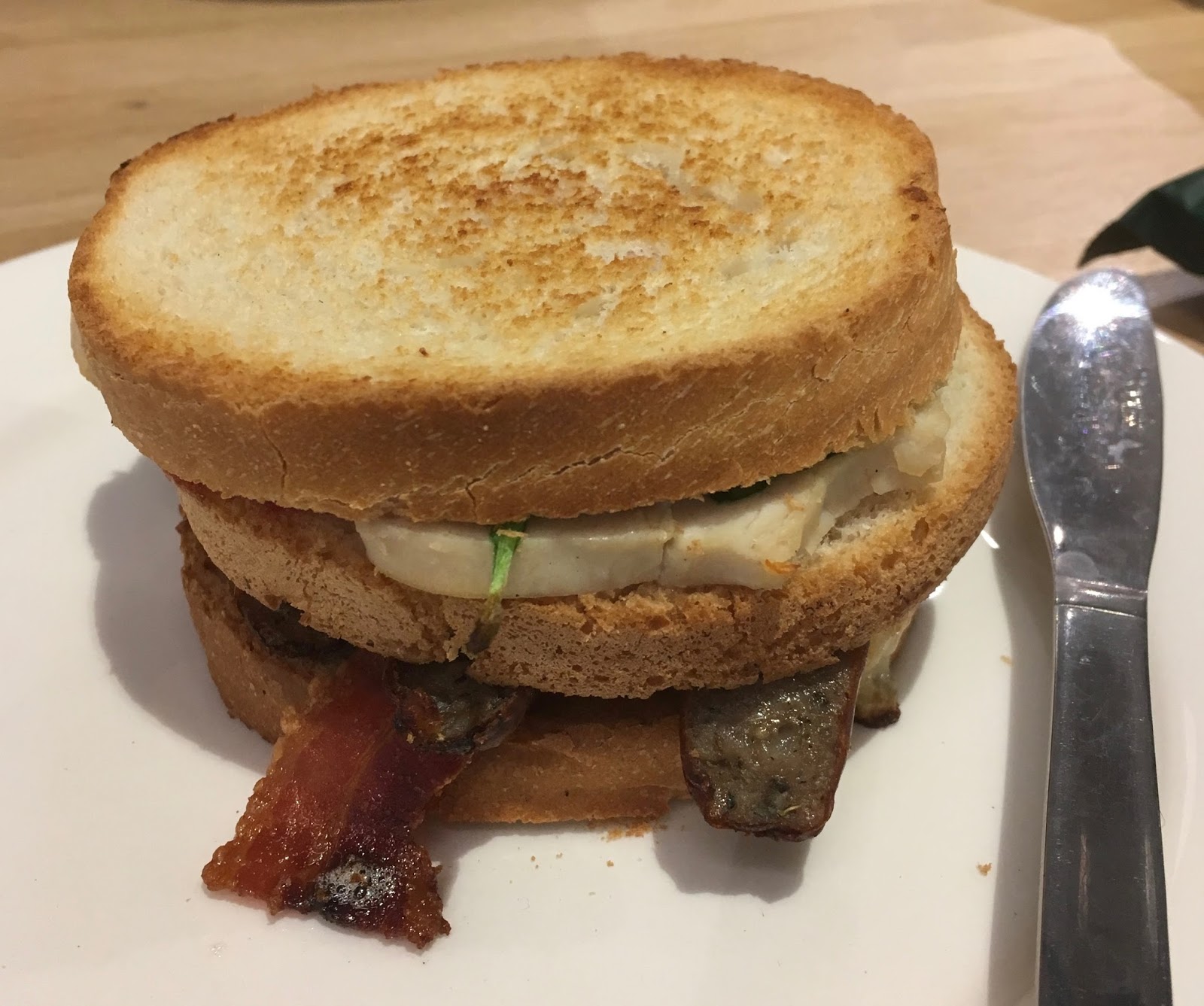 FOODSTUFF FINDS Turkey and Bacon Club Sandwich (Costa) By Cinabar