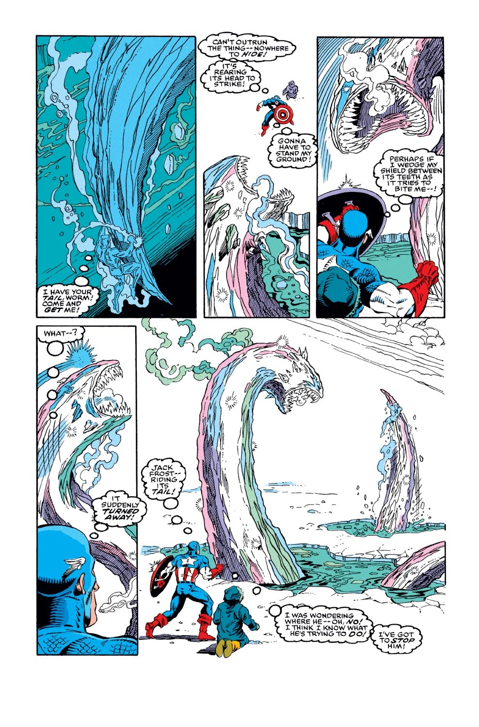Read online Captain America (1968) comic -  Issue #384 - 21