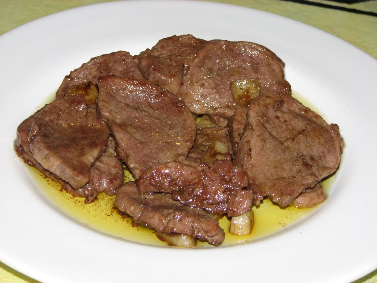 corderete SOLOMILLO DE CERDO AL JEREZ