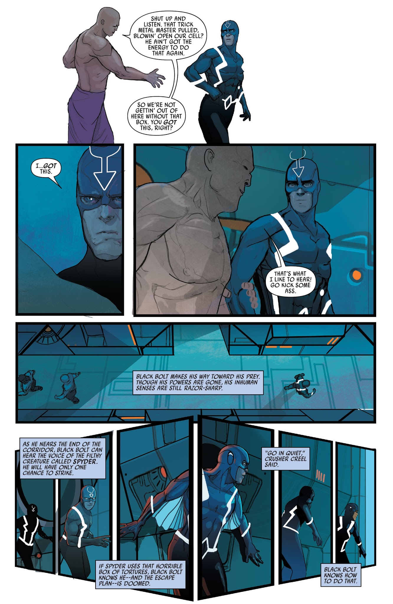 Read online Black Bolt comic -  Issue #3 - 5