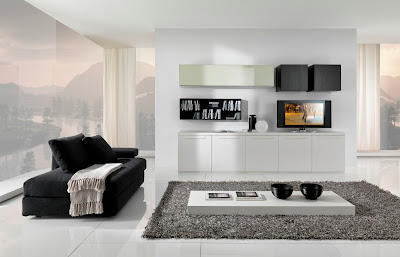 Salas en blanco y negro | Ideas para decorar, diseñar y mejorar tu casa.