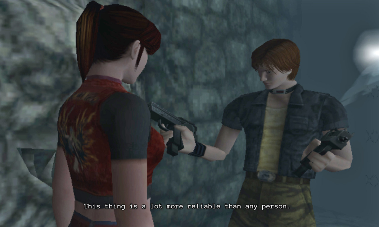 Steve and Claire Resident Evil CODE: Veronica | Jigsaw Puzzle