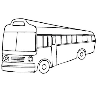 Transportation Coloring Pages: Bus Coloring Sheets For Kids