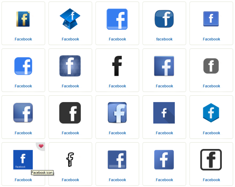 Ícones Facebook Programadores de Blogs