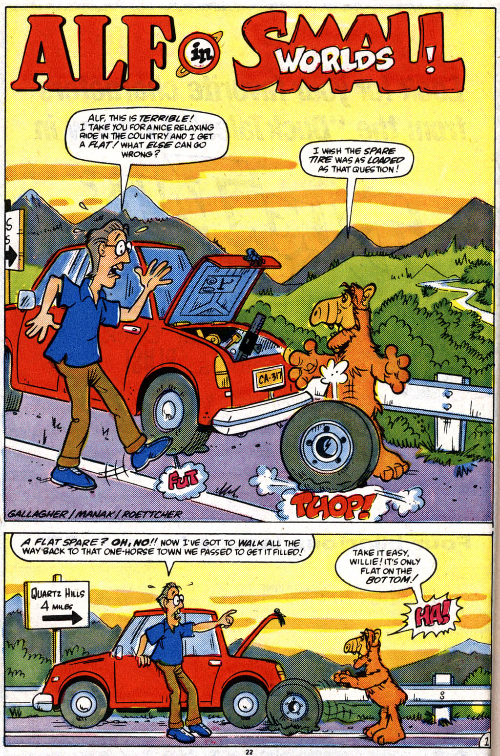 Read online ALF comic -  Issue #10 - 17