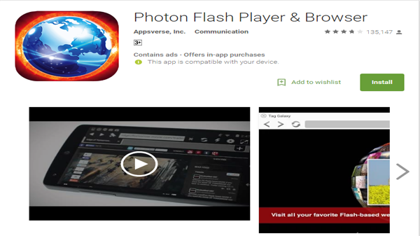 These are the best 4 browsers for Android apps download, containing Flash player in 2018