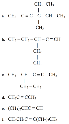 Tentukan nama iupac dari senyawa senyawa dengan rumus struktur berikut