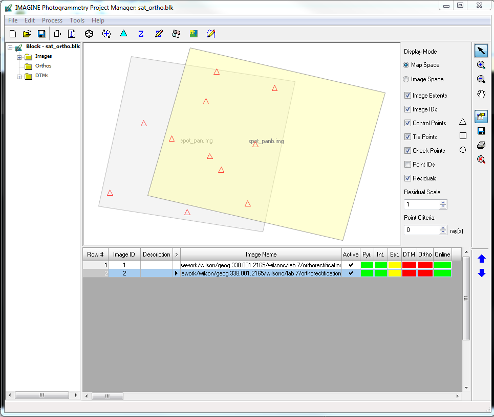 Anneli Williams | Geography 338: Remote Sensing: Lab 7: Photogrammetry