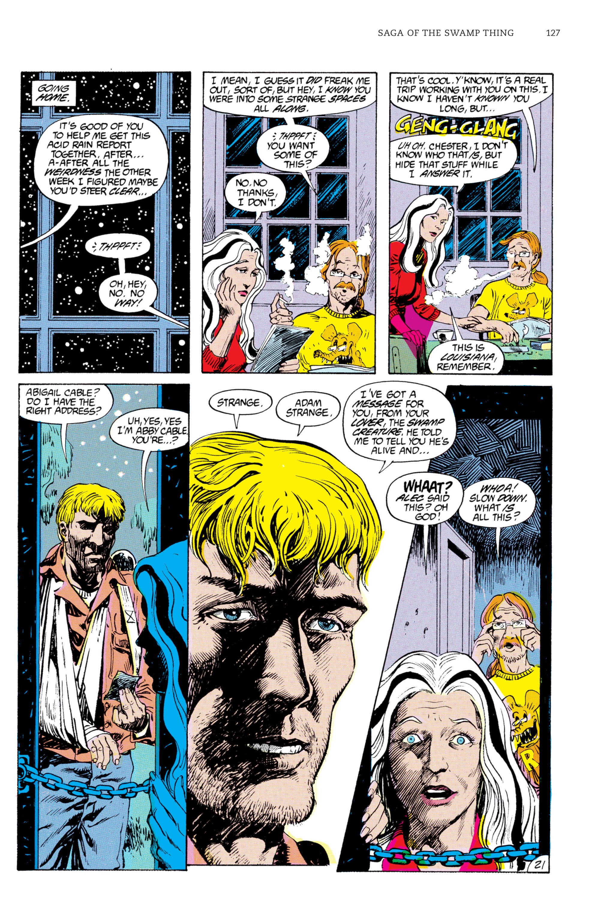 Read online Saga of the Swamp Thing comic -  Issue # TPB 6 (Part 2) - 21