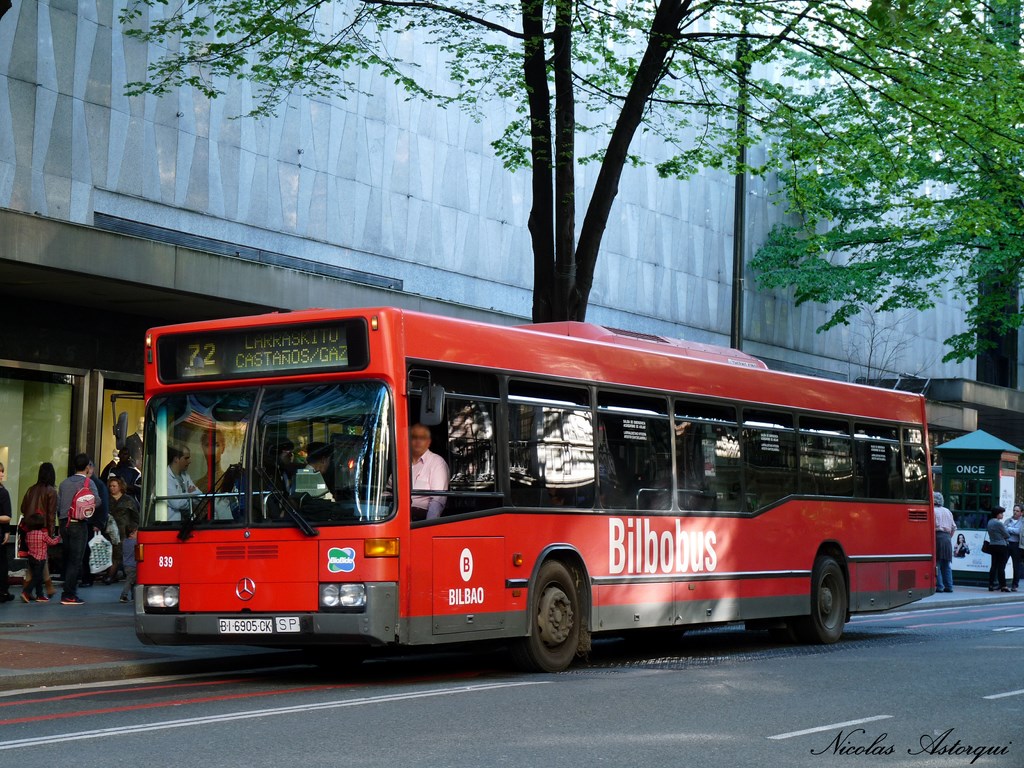 Autobuses de Bizkaia Hispano VOV II de Bilbobus