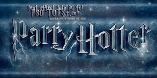 Создаём в Фотошоп текстовый эффект Harry Potter